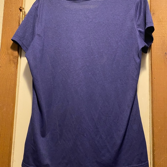 Nike Dri-FIT V-Neck Shirt in Dark Purple - Picture 4 of 4
